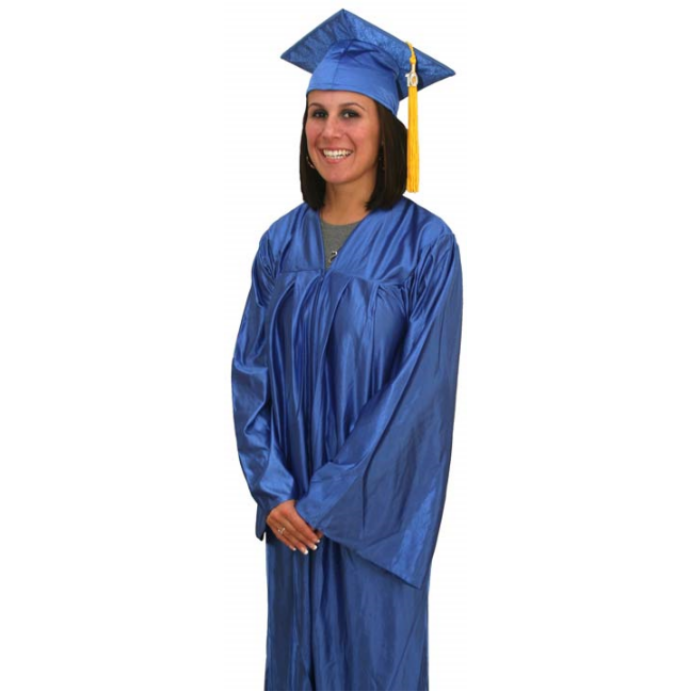 Buy Adult Shiny, Choir Gowns for Church - Economy Cap and Gowns